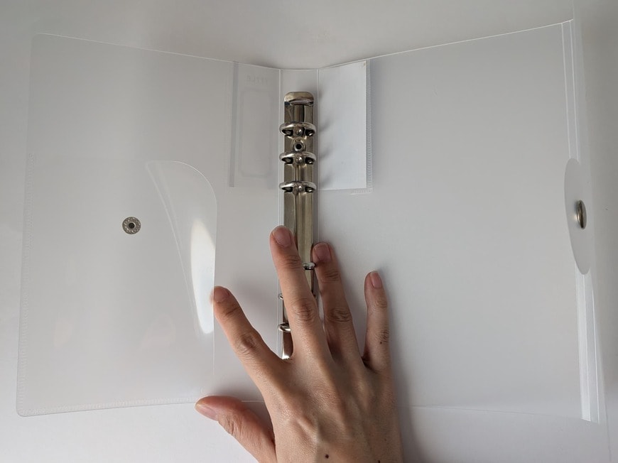 「小さなポケットがついています」