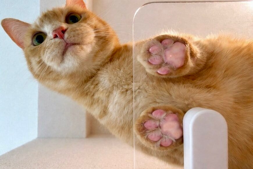 【猫は液体】独特なポーズの猫ちゃん…どうなってるの？柔らかすぎる体に注目