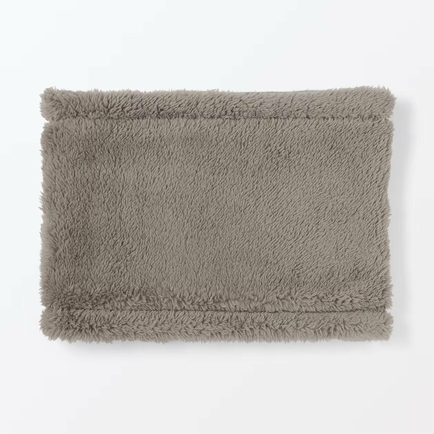 出所：無印良品ネットストア公式　再生ポリエステル　内ボアフリース　ネックウォーマー