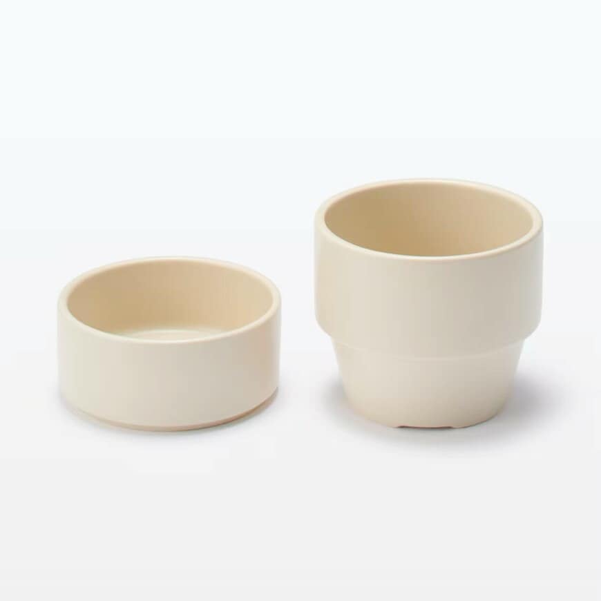 出所：無印良品　磁器鉢　3.5号