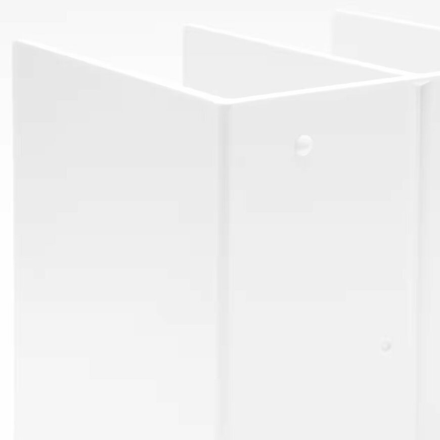 無印良品公式　スチロール仕切りスタンド・ホワイトグレー（小）　画像