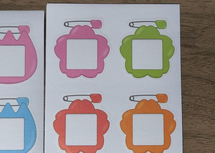 セリア、LJP マスキングラベルシール ようちえんバッジ商品画像