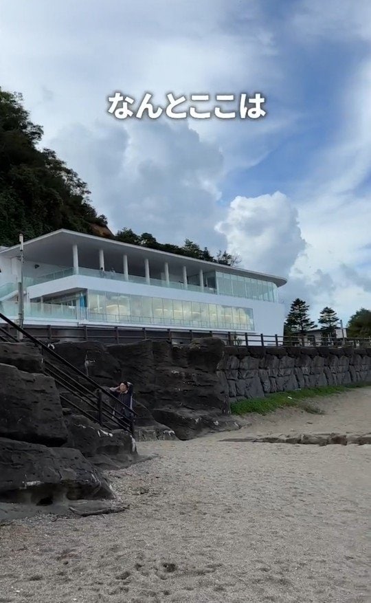 道の駅雨晴の外観