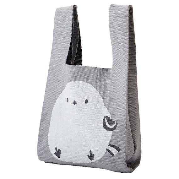 ニトリ、ニットトートバッグ　シマエナガ商品画像