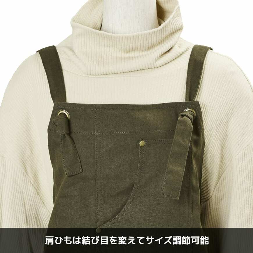ワークマン公式　アウトドアバックルタイプエプロン