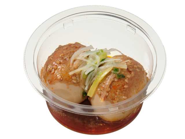 旨辛ラー油だれのとろっと煮たまご