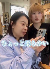 「前髪を作ったことがない」という女性が、劇的イメチェン！「すごく好きです」と思わず笑顔