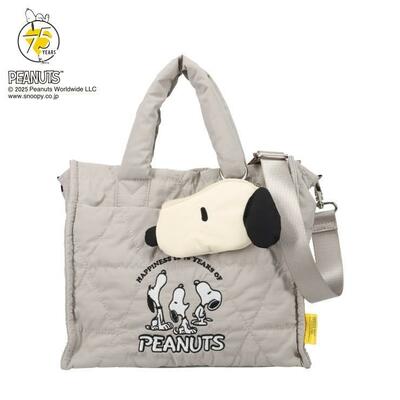 しまむら、レディース 刺繍2WAYバッグ(PEANUTS)商品画像