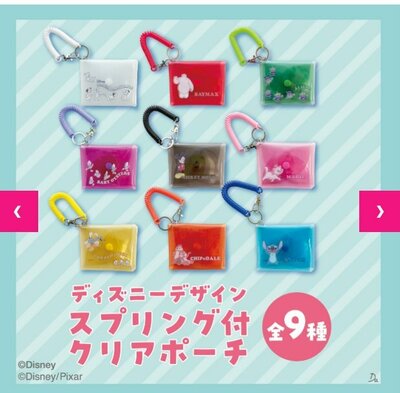 ディズニークリアポーチ