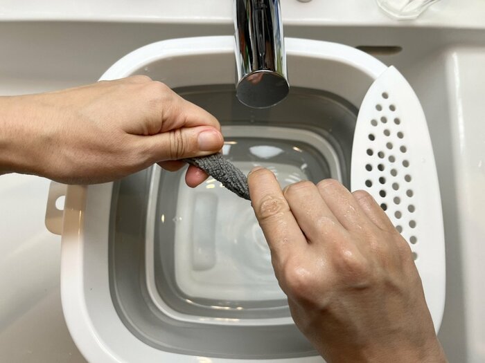 洗った後はしっかりと水気を切り乾かしましょう