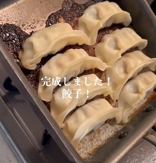 包丁を使わずにお弁当作り！男子高校生が作る【餃子弁当】が話題