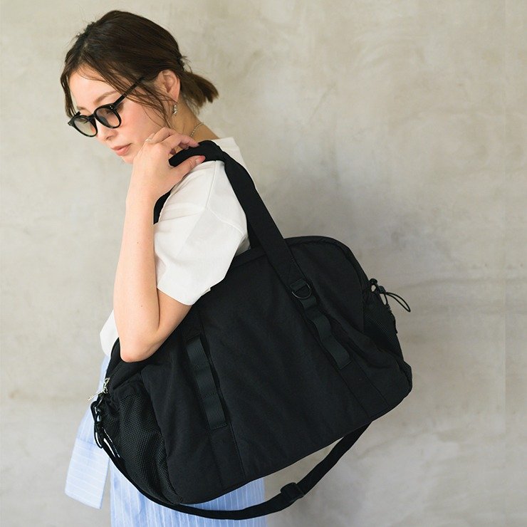 出所：しまむらパーク　レディース　トラベルボストン（MARI.EmmY）