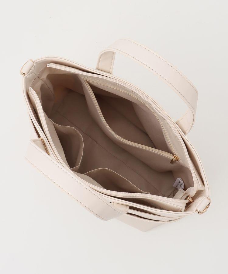 ハニーズ、切替ポケットハンドバッグ画像