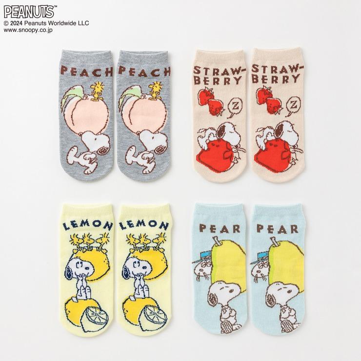 しまむら、スヌーピーソックス商品画像
