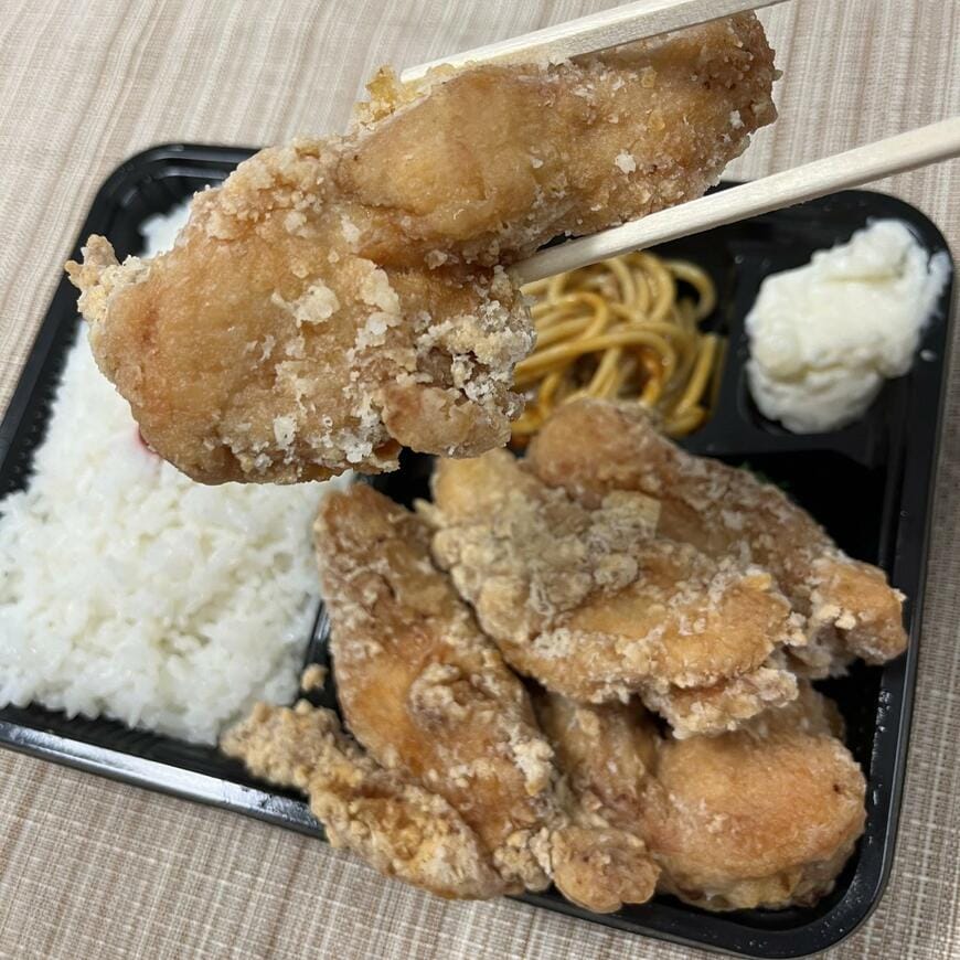 唐揚げアップ！これが甘みも感じる絶品唐揚げです