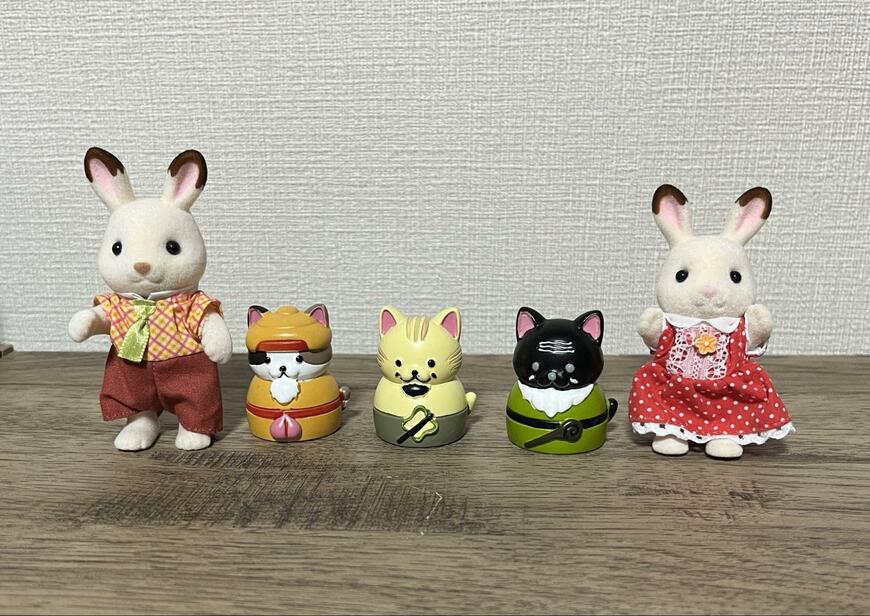 セリア、 リトルフレンド 七福神ねこ 3、画像