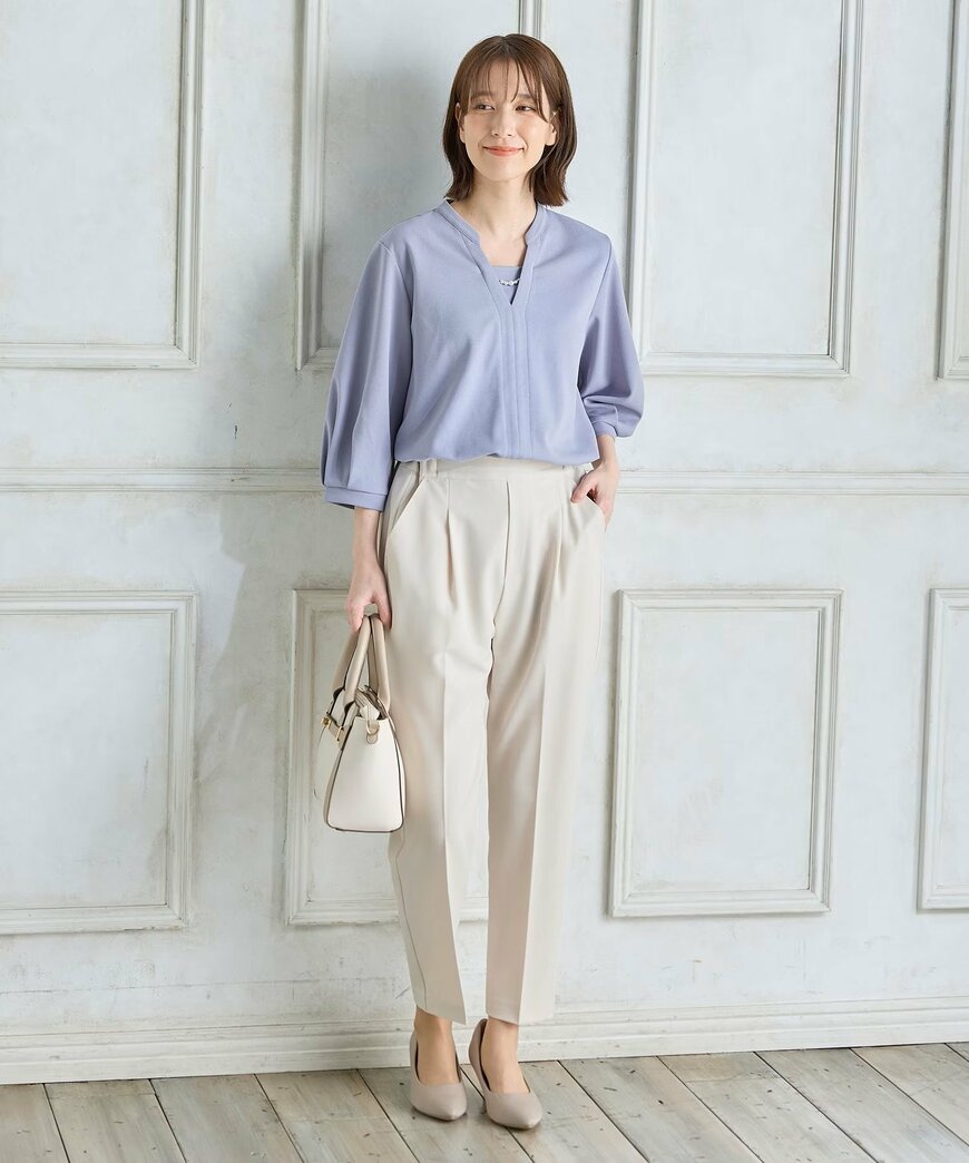 ハニーズ公式 美ージーテーパードパンツの画像