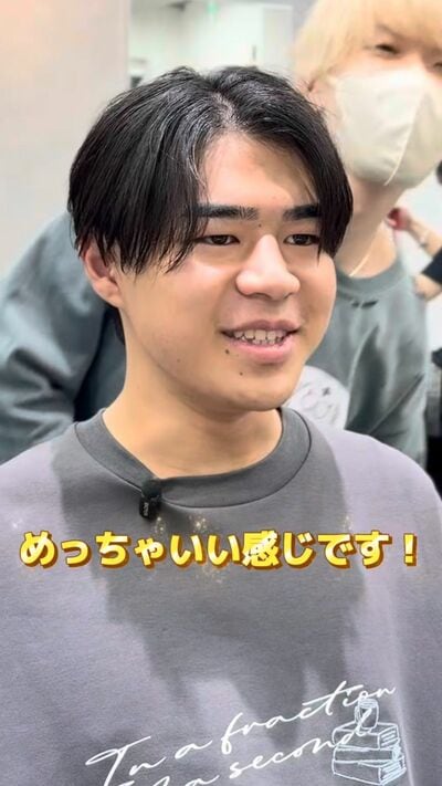 さわやかなショートに変身