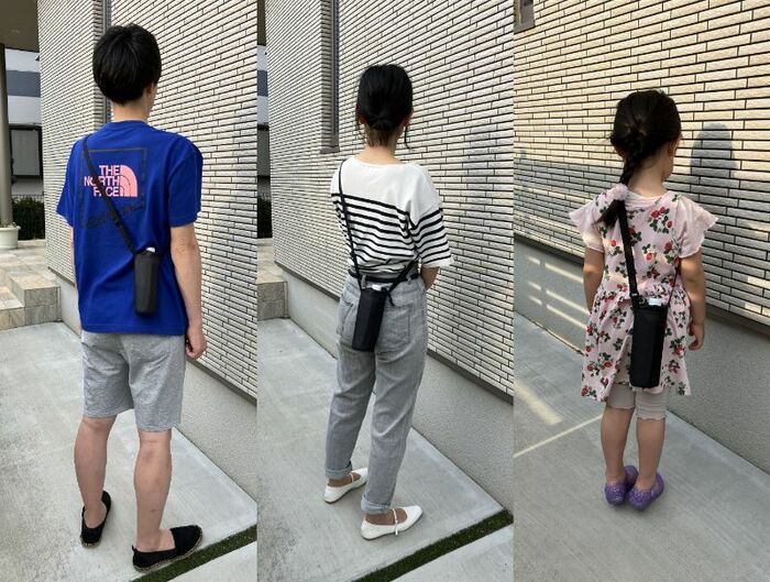 身長別3人の比較