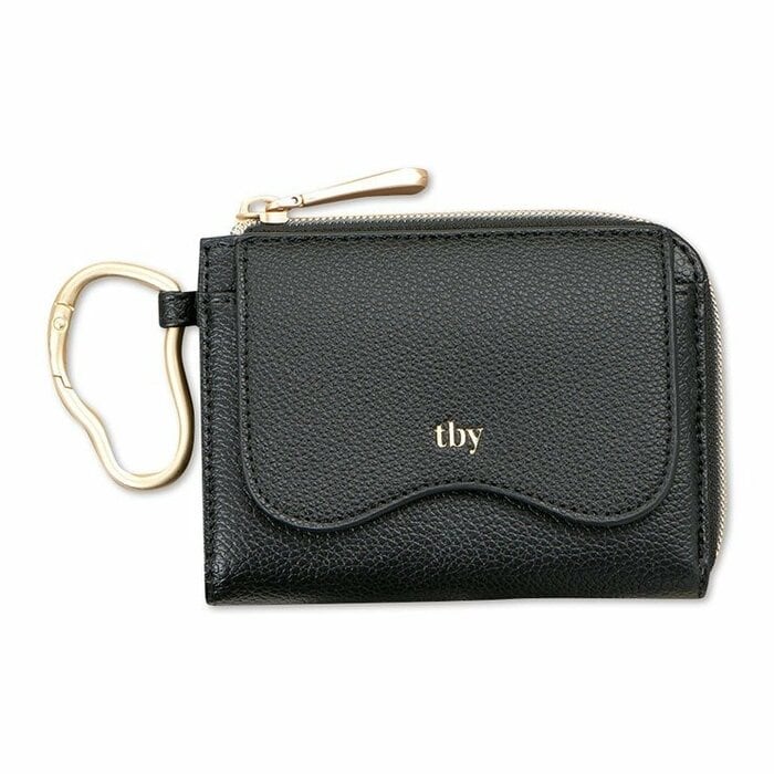 機能美が光るフラップ型のミニ財布