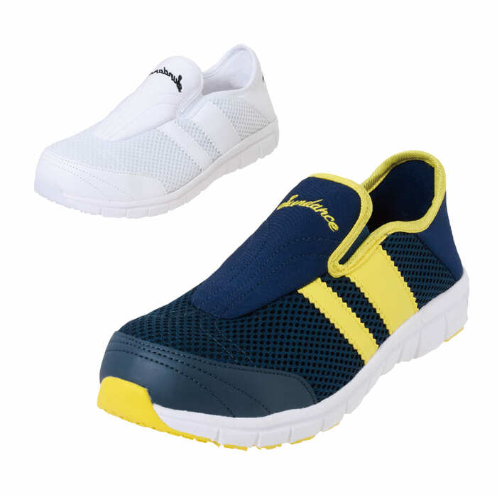 かかと踏めるスリッポン