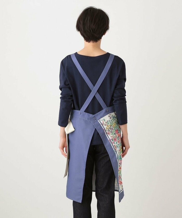 アフタヌーンティー公式 スカーフ柄エプロン