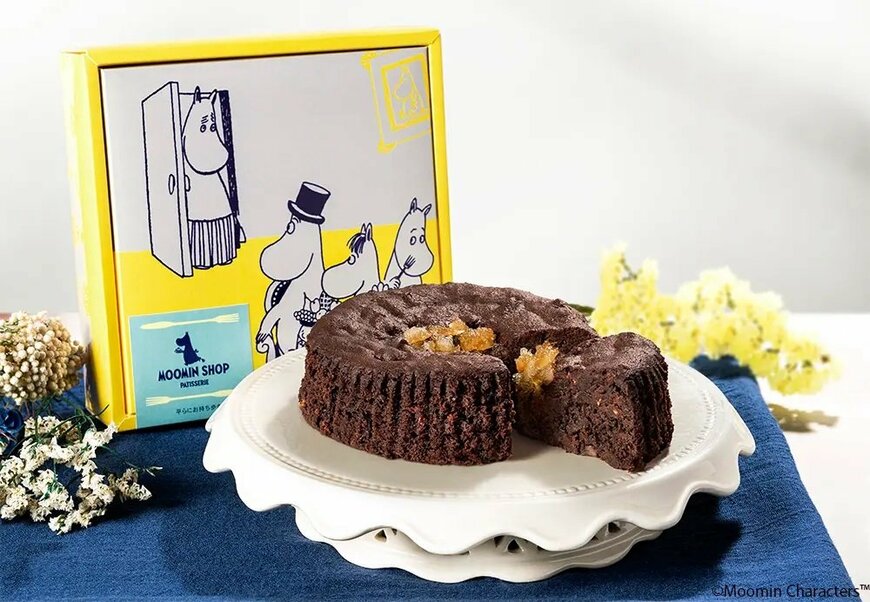 出所：（C）Moomin Characters™／株式会社グレープストーン「【銀座初登場】ムーミン公式パティスリー『ムーミンショップ パティスリー』が最新作「レモンのショコラケーキ」を連れて期間限定OPEN！」(PR TIMES)