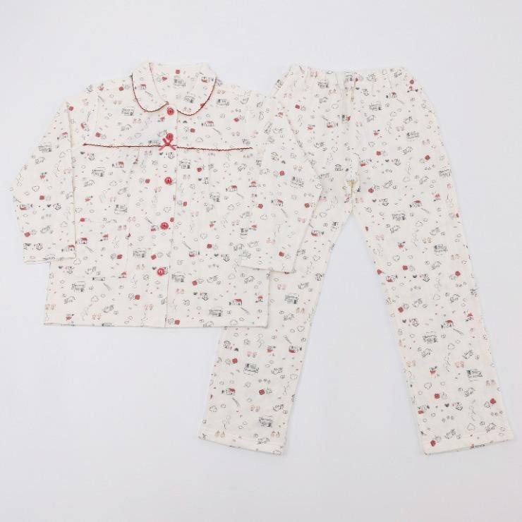 出所：しまむら公式オンラインストア レディース　パジャマ（4つのこだわり）ねこ柄