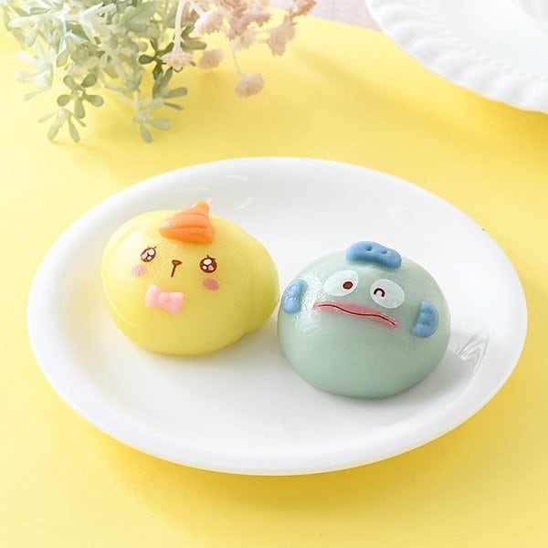 ファミリーマートの新商品:食べマスモッチ サンリオポムポムプリン&ハンギョドン