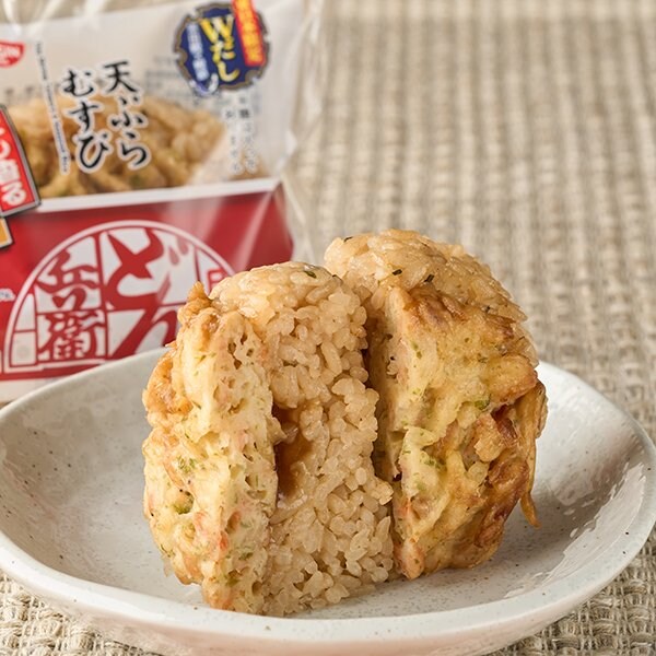 ファミリーマートの新商品：どん兵衛　天ぷらむすび（東日本）