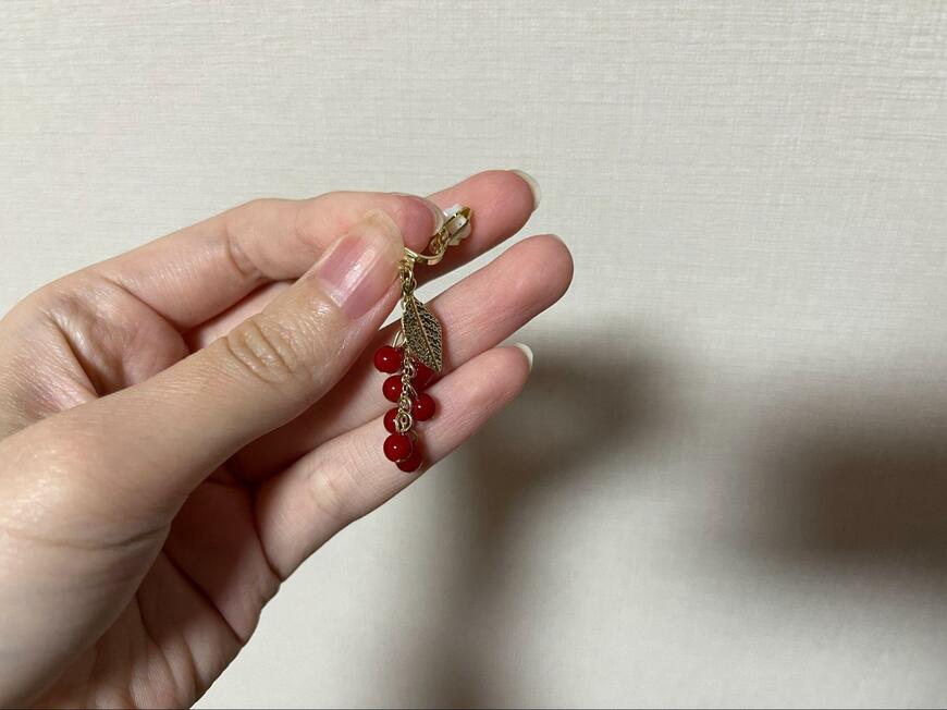 キャンドゥ、7874小鳥イヤリング画像