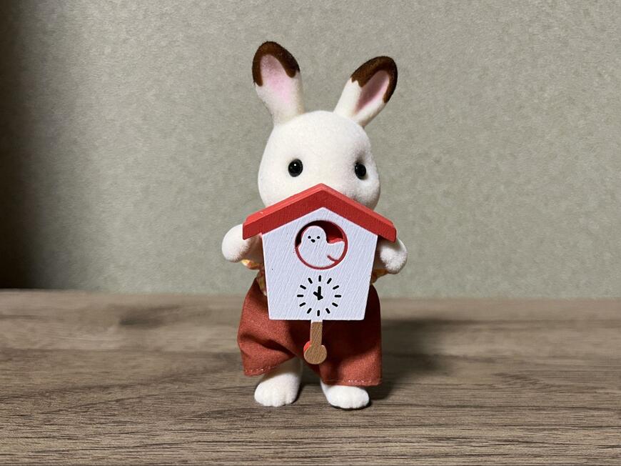 セリア、ドール時計画像