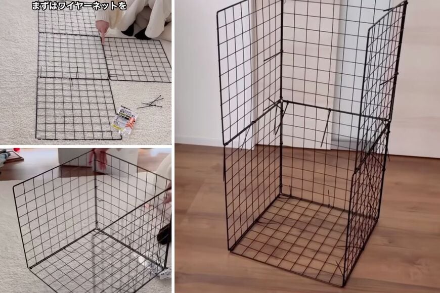 ダイソーの商品を使ったDIY