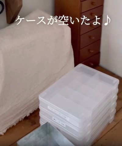 セリアやダイソーの商品を使った収納
