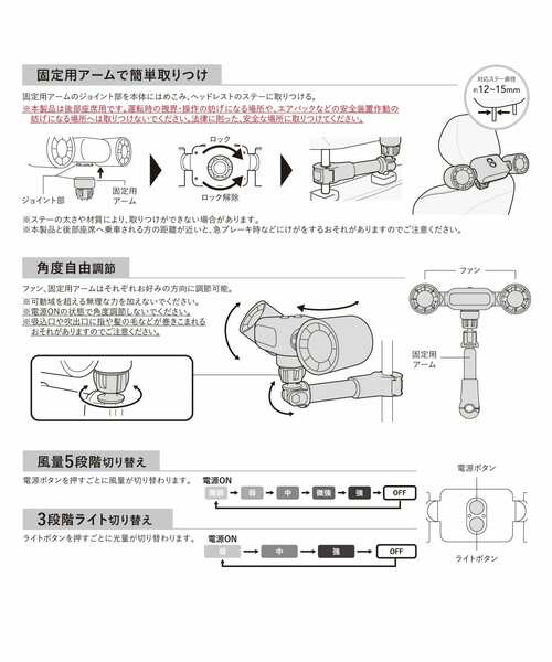 シンプル構造で取り付けもカンタン