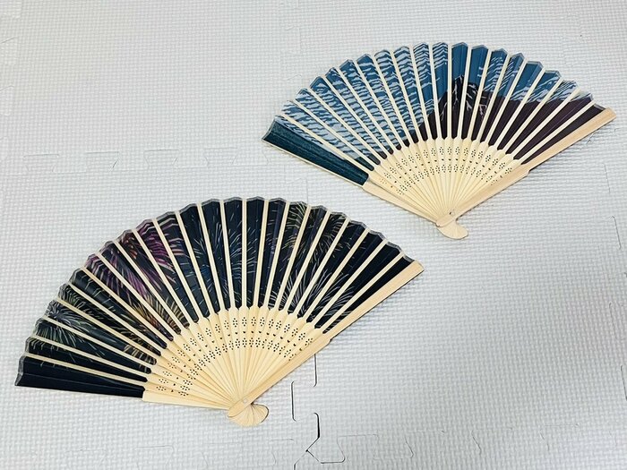 扇子全体裏側
