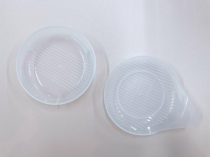 レンジで目玉焼き中身