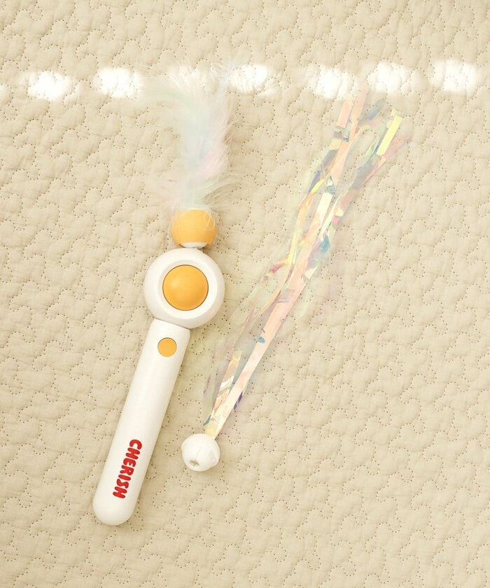 3COINS公式 ペット用伸縮ねこじゃらし