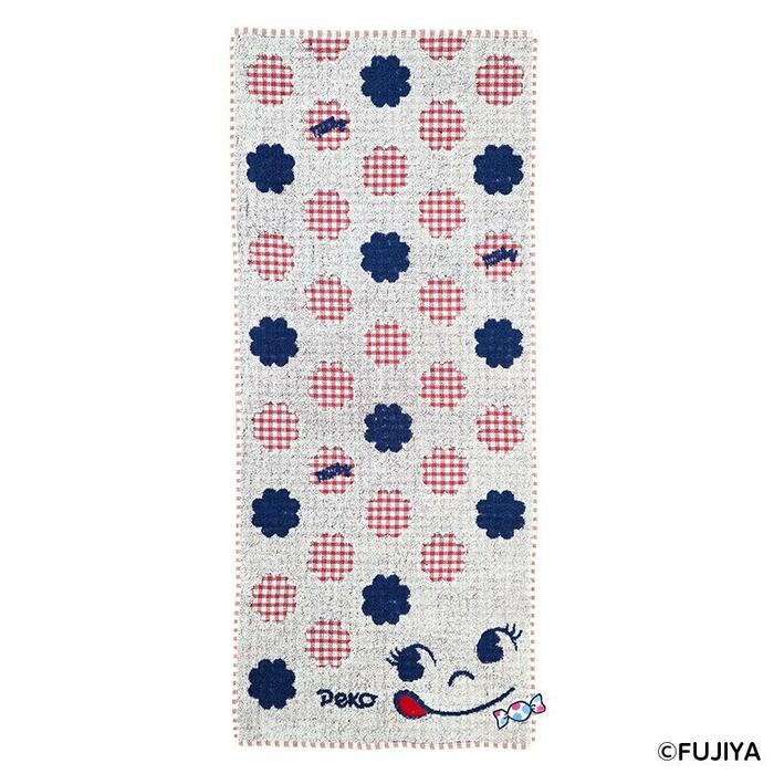 スマイルミルキー フェイスタオル