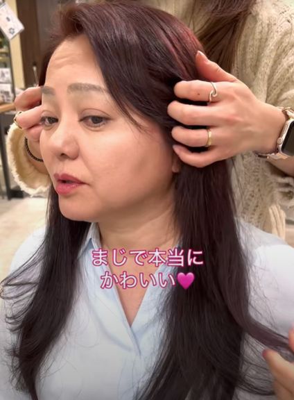 出所：@rena_hair_　投稿2本目