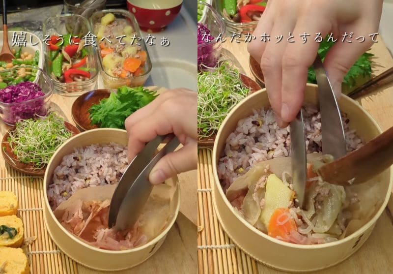 出所：@sakura_obento_