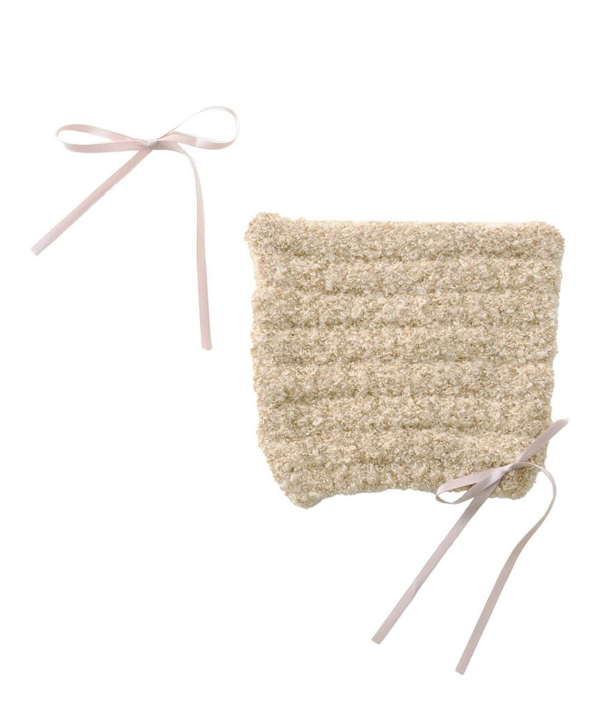 出所：パルグループ公式ファッション通販サイト 3COINS サテンリボン付きネコ耳ニット帽 