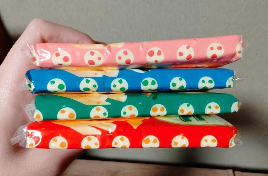 筆者撮影（セリア、カルビー じゃがりこ 4個パック）