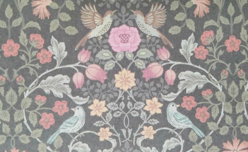 筆者撮影（セリア、デザインペーパー 36P ヴィンテージフラワー）