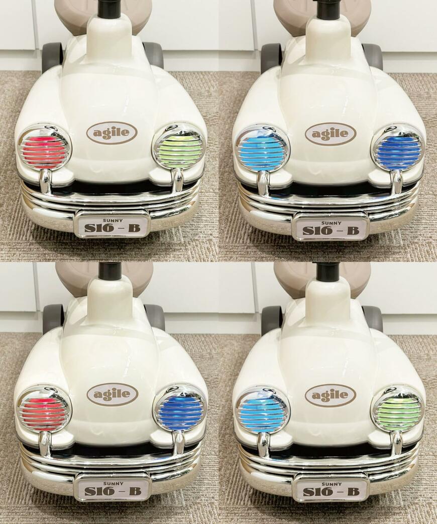 3COINS 足けり車おもちゃ