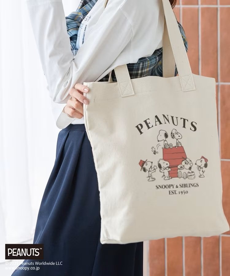 ハニーズ公式 スヌーピー/トートの画像