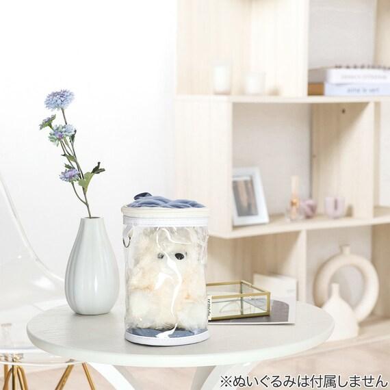ニトリ 推し活 ぬいぐるみクリアバッグ