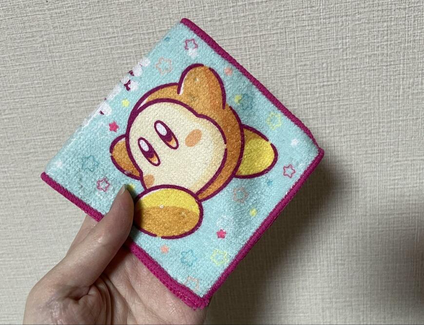 キャンドゥ、星のカービィ スリムハンカチ スター商品画像