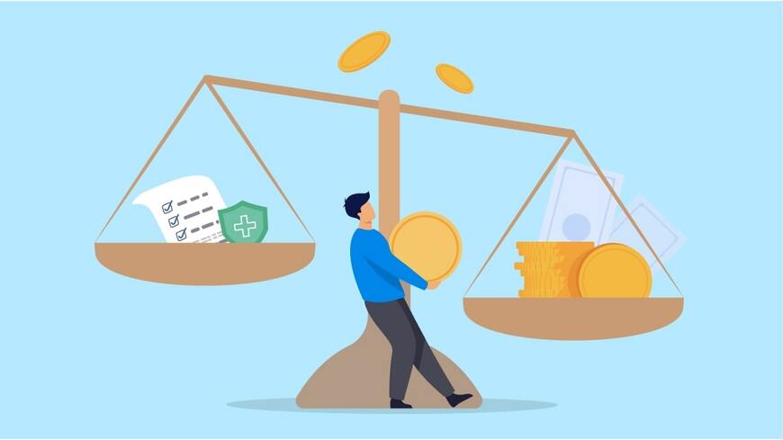 貯蓄と保障のバランス