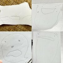 「3歳の子供が描いたの絵」をグッズ化した結果…　とてつもない再現度に思わず見入ってしまう